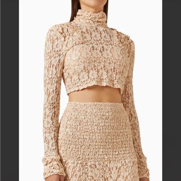 Alexis long sleeve crop top, XXS - Picture 1 of 13